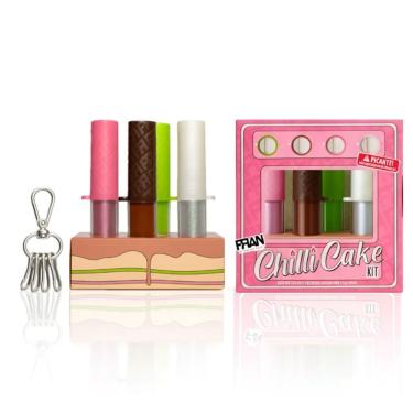 Imagem de Gloss Labial Chillicake com Brilho Intenso e Efeito Volume 4x3,3g Chilli e Chilli Franciny Ehlke