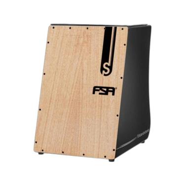 Imagem de Cajón FS2501 Standart Captação Dupla Grave e Caixa Saída XLR Preto Fsa