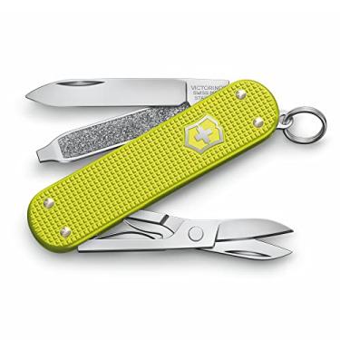 Imagem de Canivete Victorinox Classic SD Alox Edição Limitada 2023, 5 funções, Cor: Electric Yellow