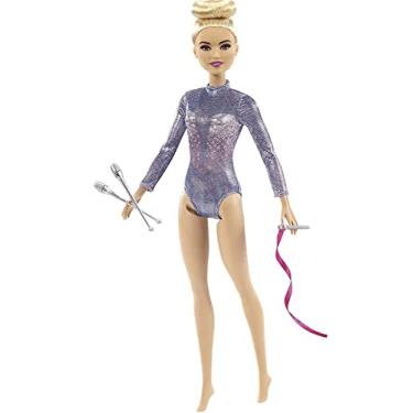 Imagem de Barbie I Can Be Profissões Ginasta Loira - Mattel