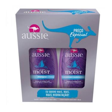 Imagem de Kit Aussie Moist Shampoo 360ml + Condicionador 180ml - Procter & Gambl