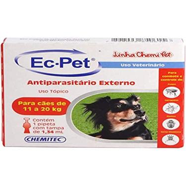 Imagem de Antipulgas e Carrapatos Ec-pet Chemitec Pipeta 11-20kg