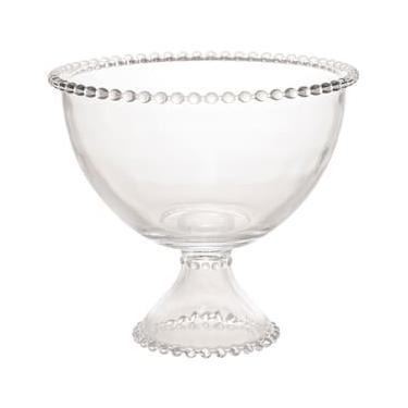 Imagem de Saladeira com Pé Wolff Pearl em Cristal 1900ml - Transparente