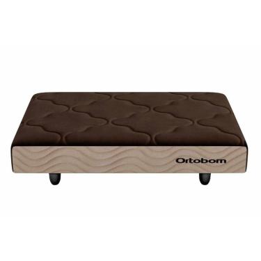Imagem de Colchão Pet Cachorro - Gato Medio Ortocamapet Bege (60x80x13) - Ortobom