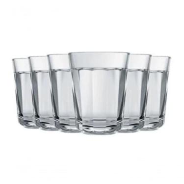 Imagem de Jogo 6 Copo Dose Shot Aperitivo 45ml Tequila Cachaça Licor Pinga