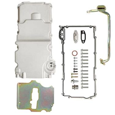 Imagem de Seblaff Substituição retrô do cárter de óleo de perfil baixo do motor 302-2 LS para LS1 LS2 LS3 6.2L 6.0L 5.3L 4.8L Camaro Firebird Ventura Nova F-Body G-body A-body