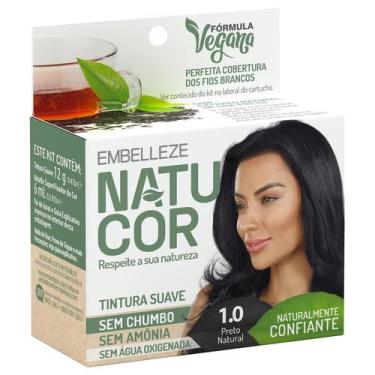 Imagem de Tintura Em Pó Natucor Preto Natural 1.0