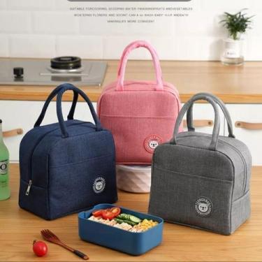 Imagem de Bolsa Térmica Marmita Lancheira Fitness Academia E Passseios - FERRAGE