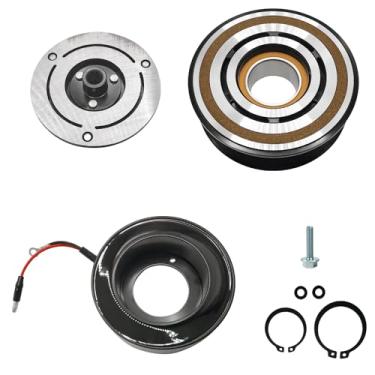 Imagem de Kit de montagem de embreagem de compressor A/C Bobina de rolamento de polia de placa 1777 substituição para Toyota Tacoma 2.7L e 4.0L 2005-2015, kit de reparo automotivo de bobina de embreagem de ar