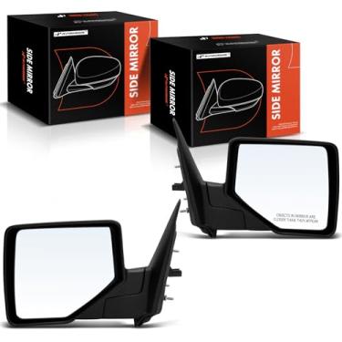 Imagem de A-Premium Par (2) espelhos retrovisores elétricos do lado do motorista e do passageiro - compatível com Ford Ranger 2006-2011 e Mazda 2006-2007 - B2300/B3000/B4000 - Espelho retrovisor externo preto