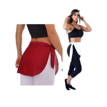 Imagem de Kit com 2 tampa bumbum saia  - DE UMA MARIA PARA OUTRA, Vermelho, Bran