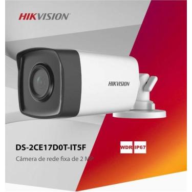 Imagem de Camera Hikvision Bullet DS-2CE17D0T-IT5F 2MP 3.6MM