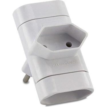 Imagem de Adaptador para Tomada Pino Multiplicador Bipolar BC - Force Line