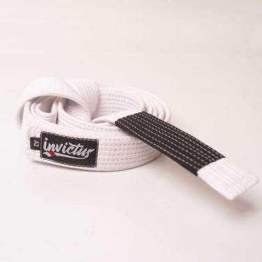 Imagem de Faixa jiu jitsu adulto  envio imediato - Kimonos Invi, Branco, A4