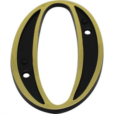 Imagem de Numero Colonial Emave 0 Dourado