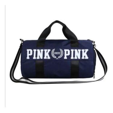 Imagem de Bolsa Academia Pink C/ Bolso Impermeável Resistente - Unistar, Rose