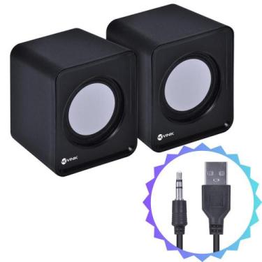 Imagem de Alto Falante Vinik Caixinha de Som Alta Qualidade Para Computador  Gam