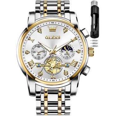 Imagem de Relógio OLEVS Quartz Cronógrafo Masculino - Estilo Business