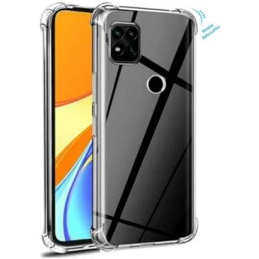 Imagem de Capa Protetora Capinha Transparente Para Xiaomi Redmi 9C Anti Impactos