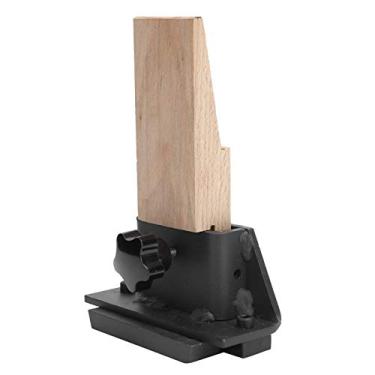Imagem de Acouto Pino Profissional de Bancada de Madeira Com Clipe de Suporte de Metal para Fabricação e Processamento de Jóias