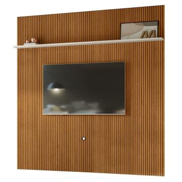 Imagem de Painel Para TV 75 Polegadas 238cm André Z10 Off/Cinamomo - Mpozenato