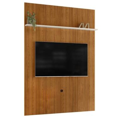 Imagem de Painel Para TV 75 Polegadas 179cm Logus Z10 Off/Cinamomo - Mpozenato
