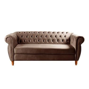 Imagem de Sofá Nobreza 3 Lugares Chesterfield Retrô Vintage Classic - Bella Deco