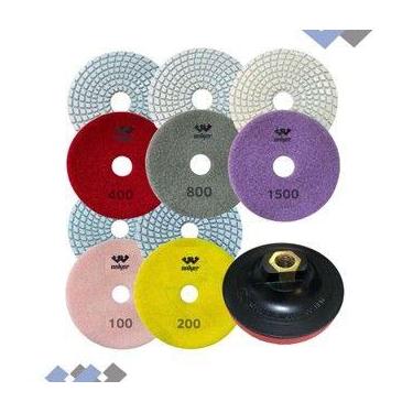 Imagem de Kit 5 Lixa P/ granito preto absoluto - Anker