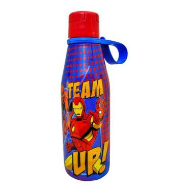 Imagem de Garrafinha Infantil de Plástico Com Tampa Abre Fácil 530ml Plasútil, M