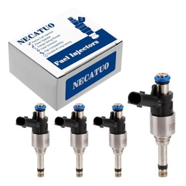 Imagem de Conjunto de 4 injetores de combustível - Compatível com Hyundai Accent 2018-2019 Kia Rio 2018-2019 Soul 2017-2019 Exclui modelos Turbo 1.6L L4 - Substitui FJ1435 35310-2B150