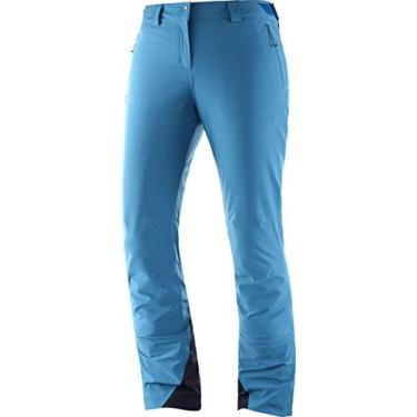 Imagem de Salomon Calça feminina Icemania W, azul Lyon, pequena/R