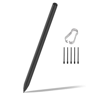 Imagem de EMR Stylus compatível com notável caneta digital de 2 canetas para notáveis 2/1/Kindle Scribe com borracha -4096 níveis de pressão, suporte de inclinação, rejeição da palma da mão e 5 pontas