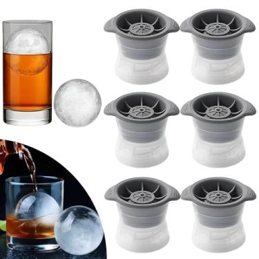 Imagem de Forma Gelo Redonda Esfera Silicone Whisky Drinks Bar Coquetel (6)