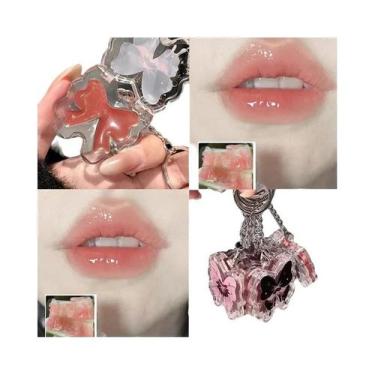 Imagem de Batom Líquido Borboleta com Brilho - Efeito Molhado e Óptico, CÉU AZUL