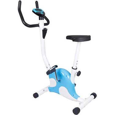 Imagem de Bicicleta ergométrica ergométrica dobrável magnética vertical reclinada bicicleta ergométrica 3 em 1 com visor LCD para academia, pedal de treinamento de braço e perna, perfeito para homens e mulheres