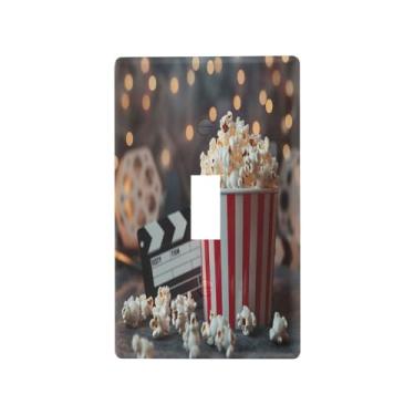 Imagem de Blueangle Capa de placa de parede para interruptor de luz alternada - Capa decorativa para interruptor de luz de claquete 3D, tamanho 1 - faixa 191 x 2,76 polegadas (191)