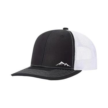 Imagem de Boné De Beisebol Richardson Com Design De Montanha, Secagem Rápida E R