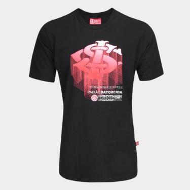 Imagem de Camiseta Internacional Clássica Masculina - Surf Center, Preto, GG