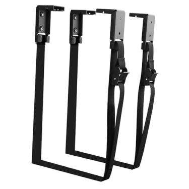 Imagem de VHDY85KA Suporte de PC para escritório sob a mesa, suporte de parede ajustável, suporte de torre de CPU, acessórios fáceis de instalar