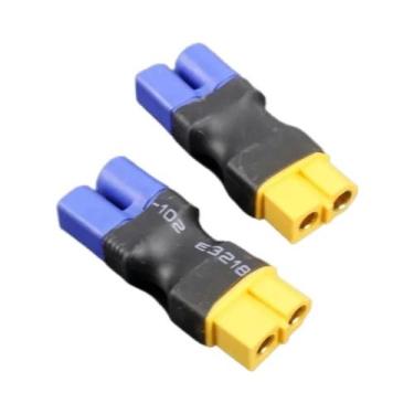 Imagem de Adaptador XT60 Para EC3 Fêmea/Macho Para Helicóptero RC, Quadricóptero