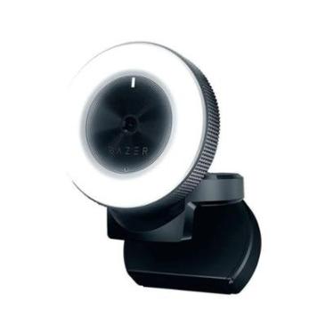 Imagem de Webcam Razer Kiyo 1080p, Ring Light, Preto - RZ1902320100-Unissex