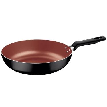 Imagem de Frigideira Funda Tramontina Loreto 24cm 2,2L Alumínio com Rev. Interno Antiad Starflon Max 27815422