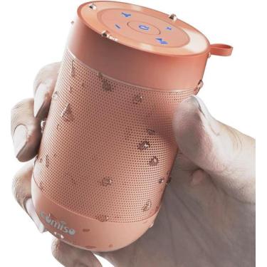 Imagem de Alto-falante Bluetooth portátil comiso X26M à prova d'água rosa