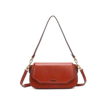 Imagem de Bolsa Baguete Santa Lolla Soft Sintético Único Terracota Feminina