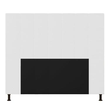 Imagem de Cabeceira Cama Box Casal 140cmino Branco