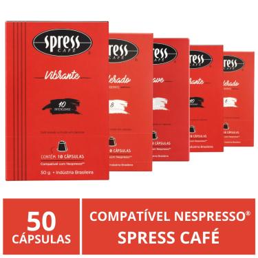 Imagem de 50 Cápsulas para Nespresso, Spress Café
