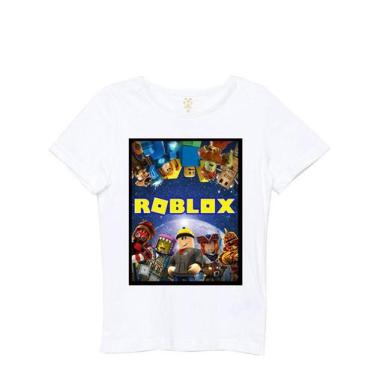 Imagem de Camiseta Infantil Roblox Game Jogo Skin Personagem - Eb