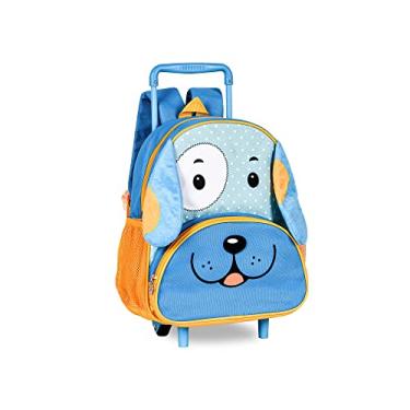 Imagem de Mochila Clio Style Pets Cachorro Rodas Azul P