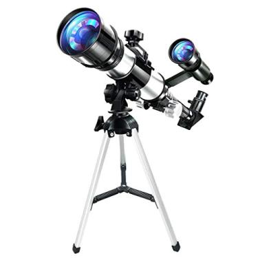 Imagem de Homyl 70mm HD Monocular Telescópio Astronômico Refletor Set e Tripé filtro Lua para Crianças Adulto