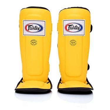 Imagem de Fairtex Protetor de canela SP3 Pro Style, protetor acolchoado duplo